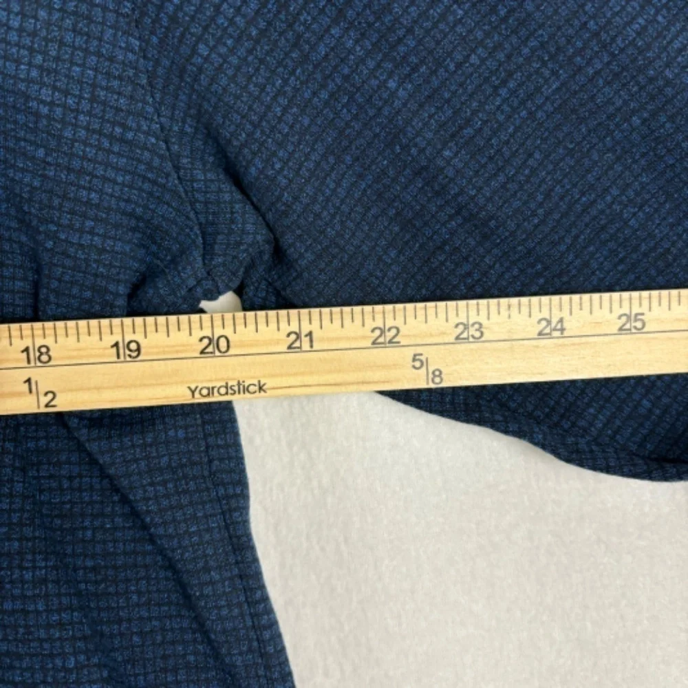 Crazy Horse Shirt Mens L Long Sleeve Blue Casual Claiborne Company